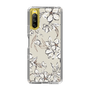Slim Protection Case［ MERCURYDUO - BotanicalFlower - Beige ］