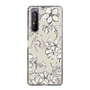 Slim Protection Case［ MERCURYDUO - BotanicalFlower - Beige ］