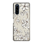 Slim Protection Case［ MERCURYDUO - BotanicalFlower - Beige ］