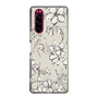 Slim Protection Case［ MERCURYDUO - BotanicalFlower - Beige ］