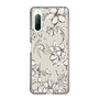 Slim Protection Case［ MERCURYDUO - BotanicalFlower - Beige ］