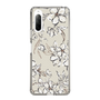 Slim Protection Case［ MERCURYDUO - BotanicalFlower - Beige ］