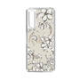 Slim Protection Case［ MERCURYDUO - BotanicalFlower - Beige ］
