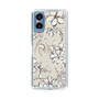 Slim Protection Case［ MERCURYDUO - BotanicalFlower - Beige ］