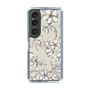 Slim Protection Case［ MERCURYDUO - BotanicalFlower - Beige ］