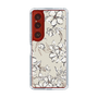 Slim Protection Case［ MERCURYDUO - BotanicalFlower - Beige ］