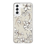 Slim Protection Case［ MERCURYDUO - BotanicalFlower - Beige ］