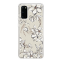 Slim Protection Case［ MERCURYDUO - BotanicalFlower - Beige ］