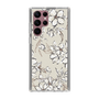Slim Protection Case［ MERCURYDUO - BotanicalFlower - Beige ］