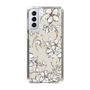 Slim Protection Case［ MERCURYDUO - BotanicalFlower - Beige ］