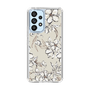Slim Protection Case［ MERCURYDUO - BotanicalFlower - Beige ］