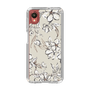 Slim Protection Case［ MERCURYDUO - BotanicalFlower - Beige ］