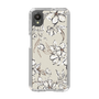 Slim Protection Case［ MERCURYDUO - BotanicalFlower - Beige ］