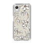 Slim Protection Case［ MERCURYDUO - BotanicalFlower - Beige ］