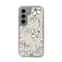 Slim Protection Case［ MERCURYDUO - BotanicalFlower - Beige ］