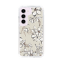 Slim Protection Case［ MERCURYDUO - BotanicalFlower - Beige ］