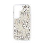 Slim Protection Case［ MERCURYDUO - BotanicalFlower - Beige ］