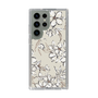 Slim Protection Case［ MERCURYDUO - BotanicalFlower - Beige ］