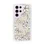 Slim Protection Case［ MERCURYDUO - BotanicalFlower - Beige ］