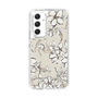 Slim Protection Case［ MERCURYDUO - BotanicalFlower - Beige ］