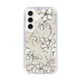 Slim Protection Case［ MERCURYDUO - BotanicalFlower - Beige ］