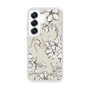 Slim Protection Case［ MERCURYDUO - BotanicalFlower - Beige ］