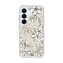 Slim Protection Case［ MERCURYDUO - BotanicalFlower - Beige ］