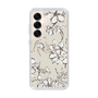 Slim Protection Case［ MERCURYDUO - BotanicalFlower - Beige ］