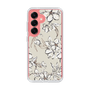 Slim Protection Case［ MERCURYDUO - BotanicalFlower - Beige ］