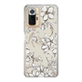 Slim Protection Case［ MERCURYDUO - BotanicalFlower - Beige ］