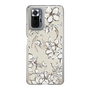 Slim Protection Case［ MERCURYDUO - BotanicalFlower - Beige ］