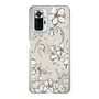 Slim Protection Case［ MERCURYDUO - BotanicalFlower - Beige ］
