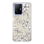Slim Protection Case［ MERCURYDUO - BotanicalFlower - Beige ］