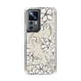 Slim Protection Case［ MERCURYDUO - BotanicalFlower - Beige ］