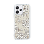Slim Protection Case［ MERCURYDUO - BotanicalFlower - Beige ］