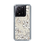 Slim Protection Case［ MERCURYDUO - BotanicalFlower - Beige ］