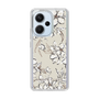 Slim Protection Case［ MERCURYDUO - BotanicalFlower - Beige ］