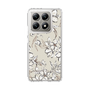 Slim Protection Case［ MERCURYDUO - BotanicalFlower - Beige ］