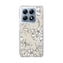 Slim Protection Case［ MERCURYDUO - BotanicalFlower - Beige ］
