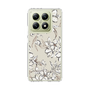 Slim Protection Case［ MERCURYDUO - BotanicalFlower - Beige ］