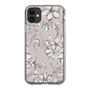 Slim Protection Case［ MERCURYDUO - BotanicalFlower - lilac ］