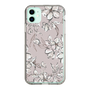 Slim Protection Case［ MERCURYDUO - BotanicalFlower - lilac ］