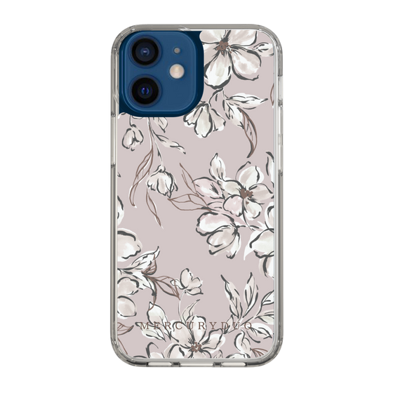 Slim Protection Case［ MERCURYDUO - BotanicalFlower - lilac ］