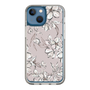 Slim Protection Case［ MERCURYDUO - BotanicalFlower - lilac ］
