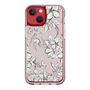 Slim Protection Case［ MERCURYDUO - BotanicalFlower - lilac ］