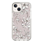 Slim Protection Case［ MERCURYDUO - BotanicalFlower - lilac ］