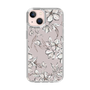 Slim Protection Case［ MERCURYDUO - BotanicalFlower - lilac ］