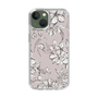 Slim Protection Case［ MERCURYDUO - BotanicalFlower - lilac ］