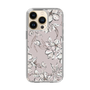 Slim Protection Case［ MERCURYDUO - BotanicalFlower - lilac ］