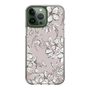 Slim Protection Case［ MERCURYDUO - BotanicalFlower - lilac ］